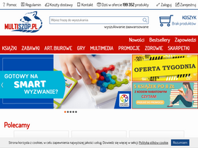 'multiszop.pl' screenshot