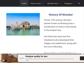 'mumbai7.com' screenshot