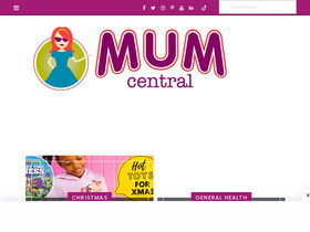 'mumcentral.com.au' screenshot