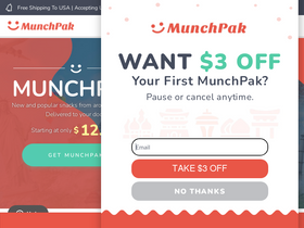 'munchpak.com' screenshot