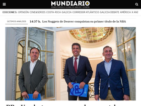 'mundiario.com' screenshot