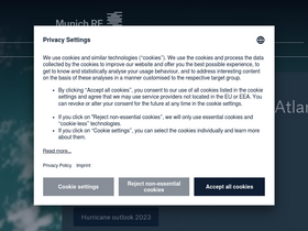 'munichre.com' screenshot