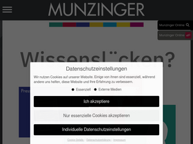 'munzinger.de' screenshot