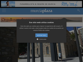 'murciaplaza.com' screenshot