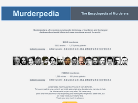 'murderpedia.org' screenshot