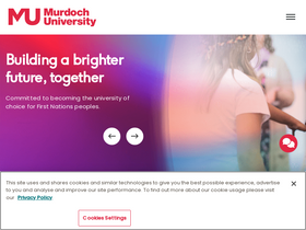 'murdoch.edu.au' screenshot