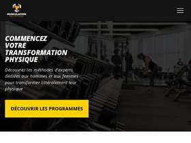 'musculation-nutrition.fr' screenshot
