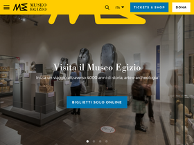 'museoegizio.it' screenshot