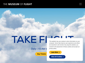 'museumofflight.org' screenshot