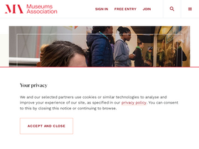 'museumsassociation.org' screenshot