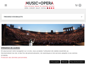 'music-opera.com' screenshot