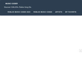 'musiccoder.com' screenshot