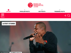 'musicinminnesota.com' screenshot