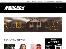 'musicrow.com' screenshot