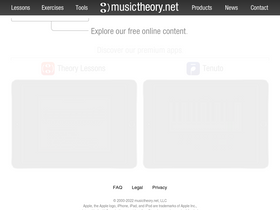 'musictheory.net' screenshot