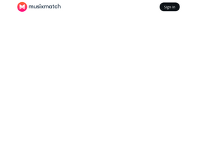 'musixmatch.com' screenshot