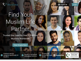 'muslima.com' screenshot