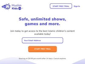 'muslimkids.tv' screenshot