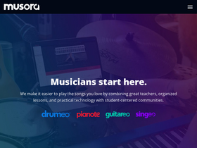 'musora.com' screenshot