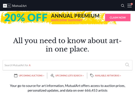 'mutualart.com' screenshot