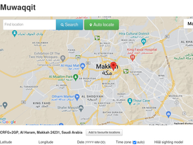 'muwaqqit.com' screenshot
