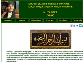 'muzafferozak.com' screenshot
