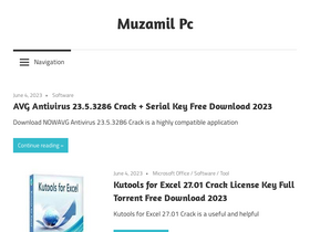 'muzamilpc.com' screenshot