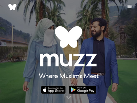 'muzz.com' screenshot