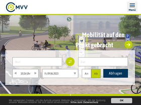 'mvv-muenchen.de' screenshot