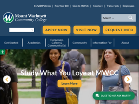 'mwcc.edu' screenshot
