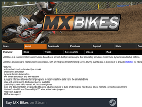 'mx-bikes.com' screenshot