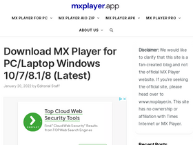 'mxplayer.app' screenshot