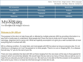 'my-ms.org' screenshot