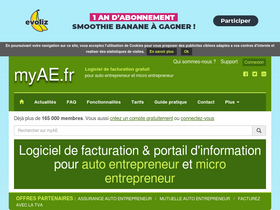 'myae.fr' screenshot