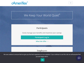 'myameriflex.com' screenshot
