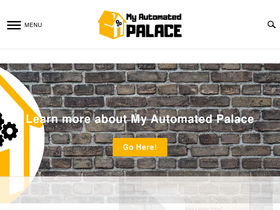 'myautomatedpalace.com' screenshot