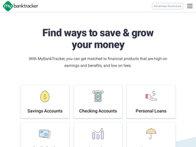 'mybanktracker.com' screenshot