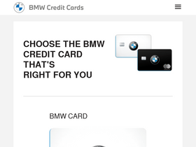 'mybmwcreditcard.com' screenshot