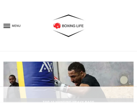 'myboxinglife.com' screenshot