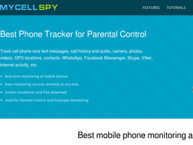 'mycellspy.com' screenshot