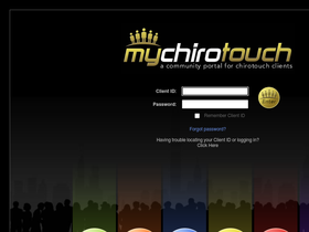 'mychirotouch.com' screenshot