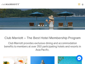 'myclubmarriott.com' screenshot