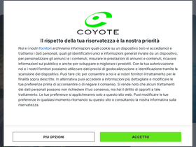 'mycoyote.net' screenshot