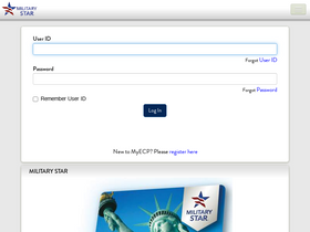 'myecp.com' screenshot