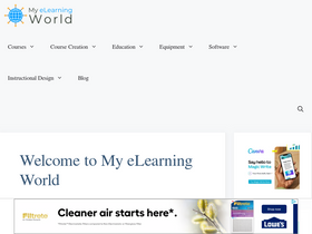 'myelearningworld.com' screenshot