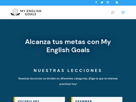 'myenglishgoals.com' screenshot
