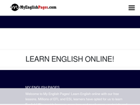 'myenglishpages.com' screenshot