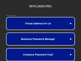 'myflixer.pro' screenshot