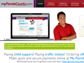 'myfloridacounty.com' screenshot