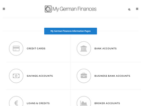'mygermanfinances.de' screenshot